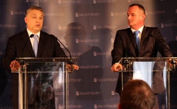 Orbán Viktor miniszterelnök sok tízmilliárd forintot „hozott” a nógrádi megyeszékhelyre