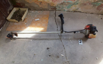 Kifosztott egy garázst Szalmatercsen