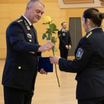 Másodszorra érdemelte ki „Az év iskolarendőre” díjat