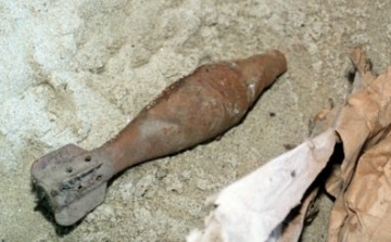 Páncéltörő gránátot találtak Kállón