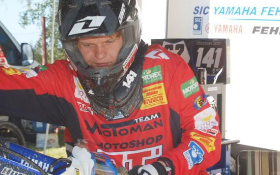 Hugyecz Erik az élmezőnyben zárt