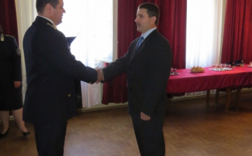 Rendőri elismerések az állami ünnep alkalmából Nógrádban