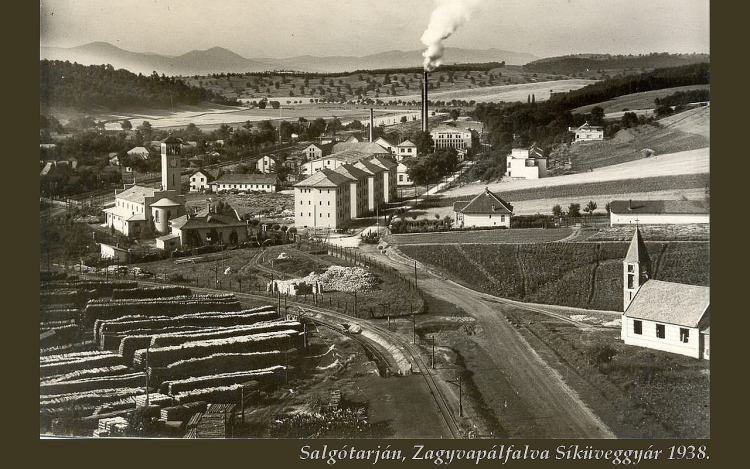 VIDEÓN: Salgótarján - SÍKÜVEGGYÁR ZAGYVAPÁLFALVÁN 1953