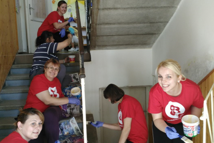 Önkéntesek munkálkodtak a Cseperedő Óvodában