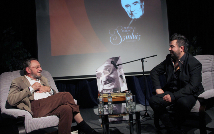 Szacsvay László a Zenthe Szalon vendége volt