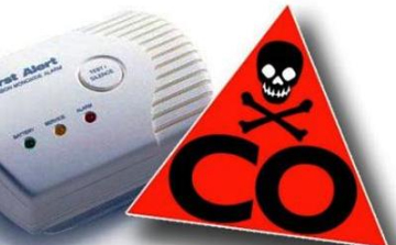Életet mentett a szén-monoxid-érzékelő
