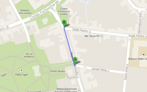 Forgalomkorlátozás Balassagyarmaton