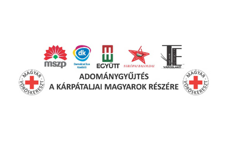 Adománygyűjtés a kárpátaljai magyarok részére