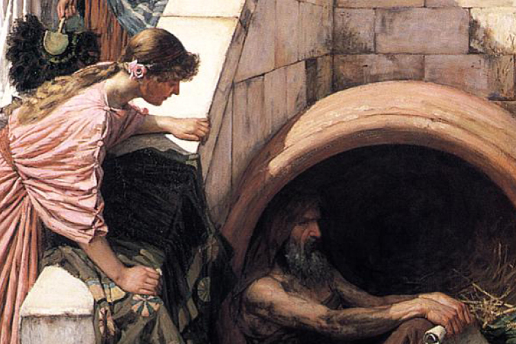 Diogenész szerint az emberek...