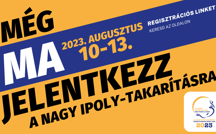 Csütörtökön kezdődik a III. Nagy Ipoly-takarítás!!!