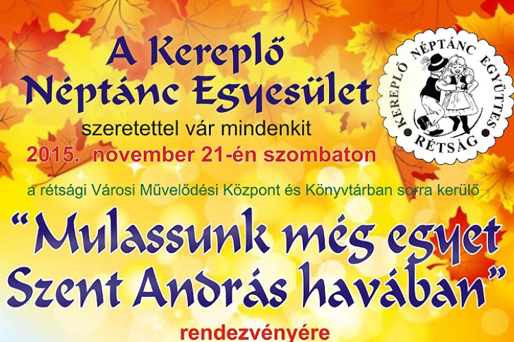 A Kereplő Néptánc Egyesület táncmulatsága