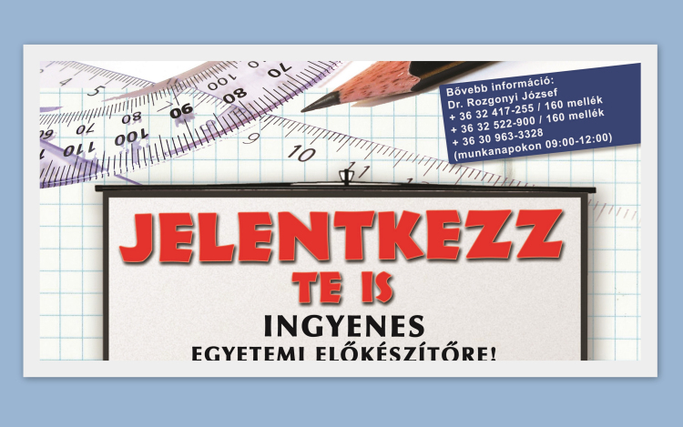 Megkezdődnek az egyetemi előkészítők Salgótarjánban