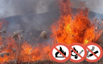 Továbbra is érvényben van a tűzgyújtási tilalom!