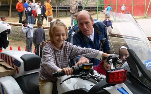 „KRESZ-FESZT” a gyerekeknek Salgótarjánban