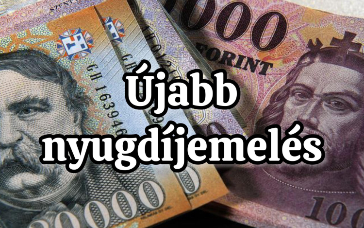 Januári nyugdíjemelés - a 6 százalékos emelés törvényben rögzített