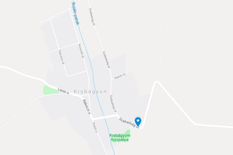 Teljes útlezárás Kisbágyon belterületén