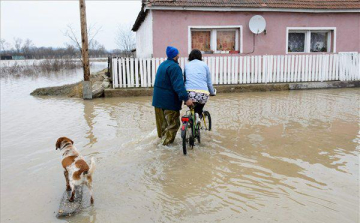 Portákat öntött el a kiáradt Ipoly Ipolytarnócon