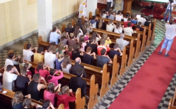 Egyházmegyei ifjúsági találkozót rendeztek Zagyvapálfalván