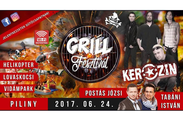 „A nyár legnagyobb grillpartija”, avagy Grillfesztivál Pilinyben