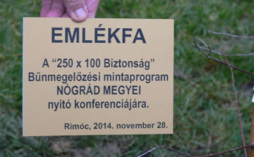 „250x100 Biztonság” mintaprogram nyitókonferencia Rimócon