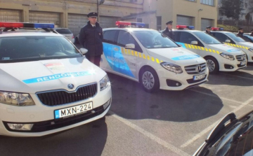 Bővült a rendőrség gépjárműparkja