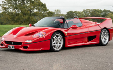 A Ferrari F50 a gyártás végén, 1996-ban a 255. példányként látta meg a napvilágot, 1997-ben Rod Stewart lett az első tulajdonosa